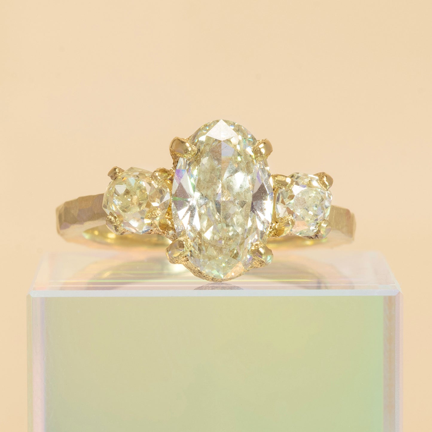 Aurelia Triple Diamond Ring
