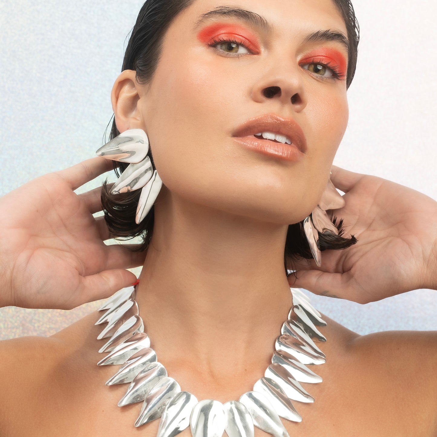 Silver Marcheline Earrings