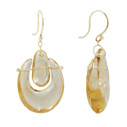 Small Citrine O'Keefe Earrings