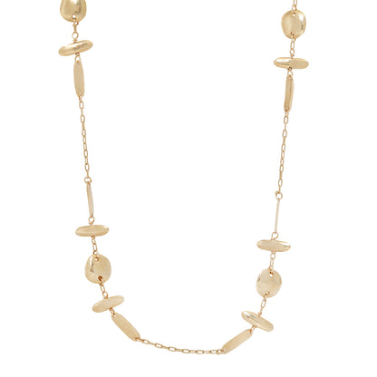 Double Cross Gold Choker