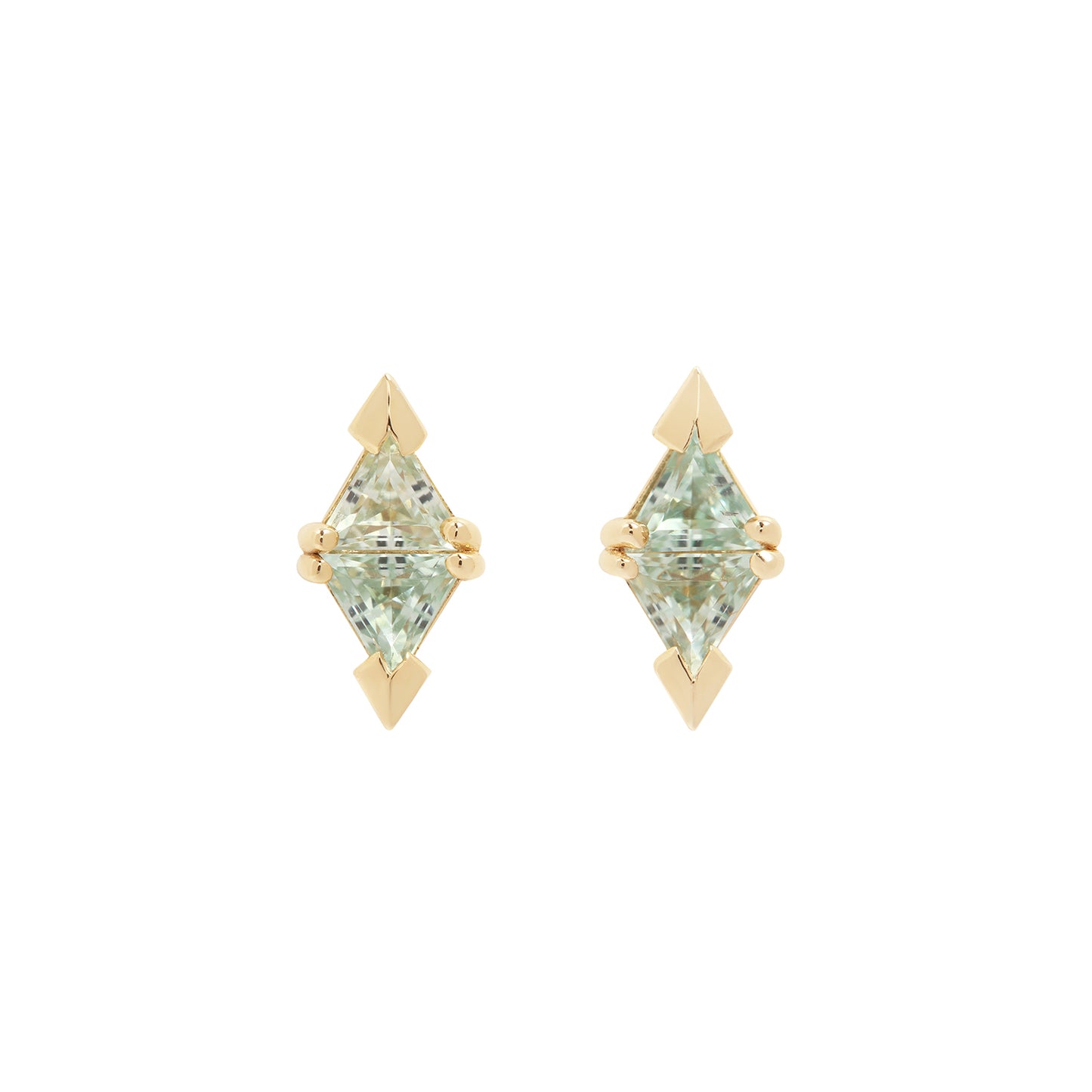 Mirrored Triad Earrings