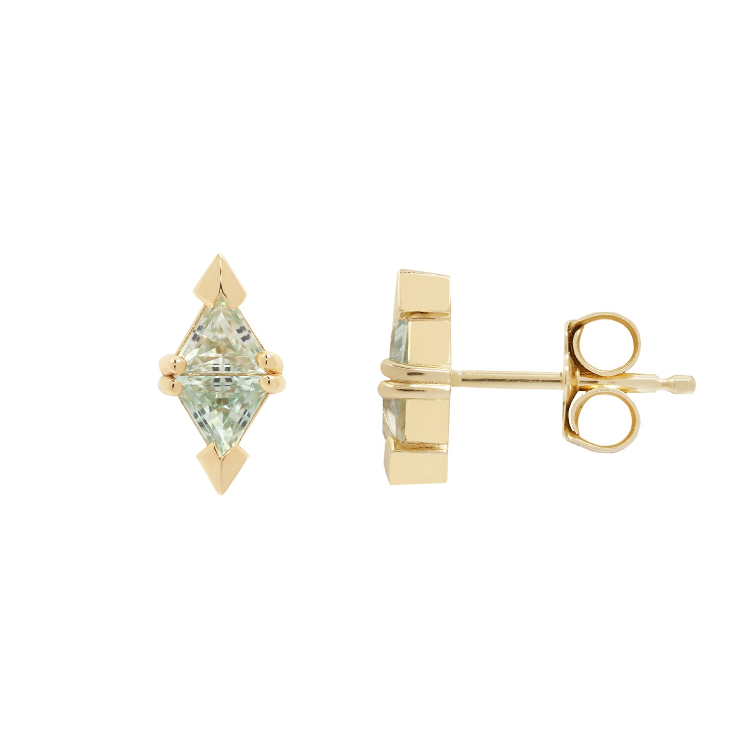 Mirrored Triad Earrings