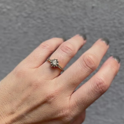 Brilliant Misty Diamond Ring