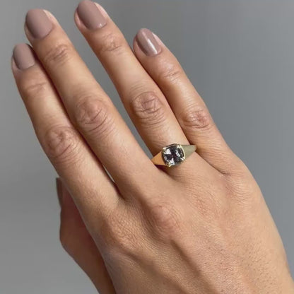 Lavender Spinel Empire Ring