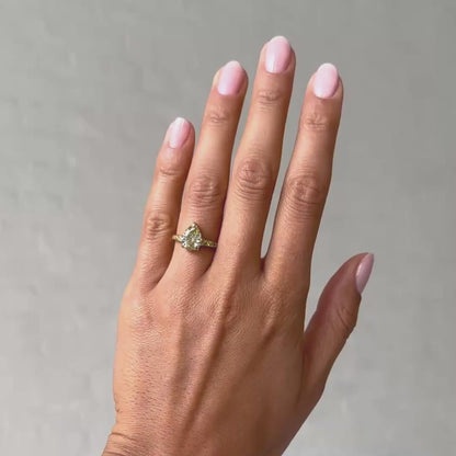 Canary Diamond Radiance Ring