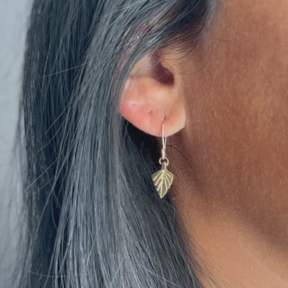 Palm Drop Earrings