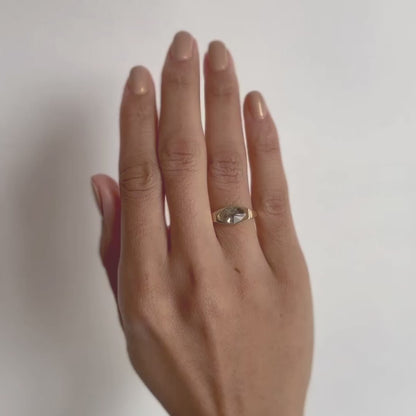 Apex Diamond Marquise Ring