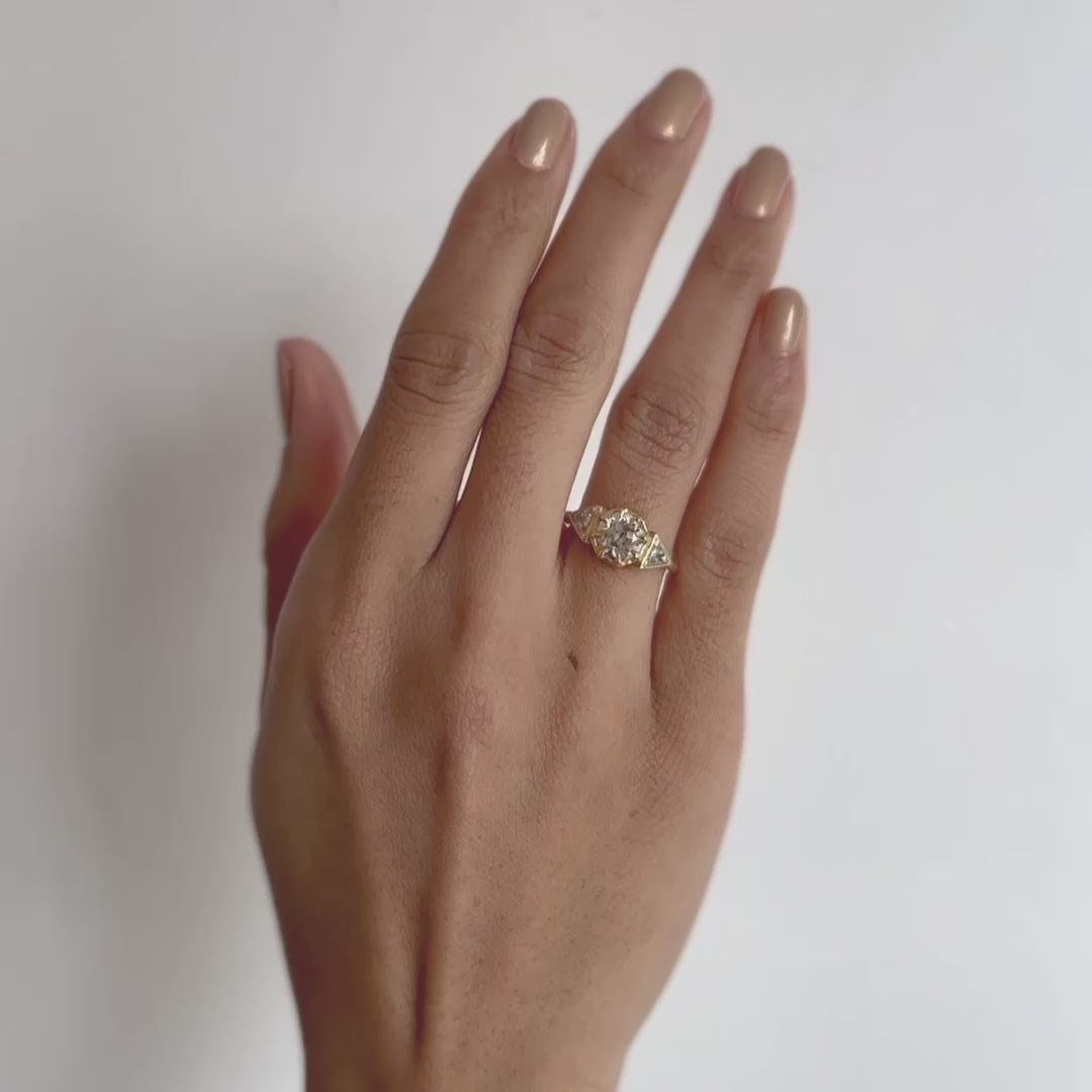 Lauren Wolf Jewelry Bright Diamond Vega Ring – ESQUELETO