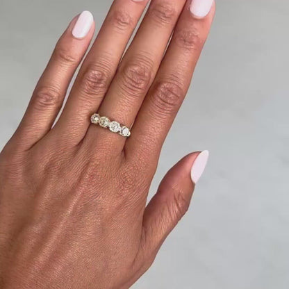 Victorian Quartet Diamond Ring