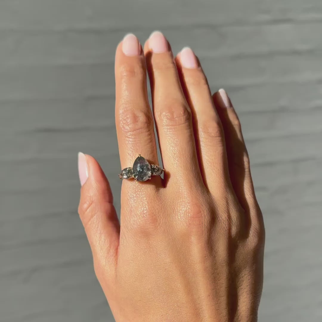 Lauren Wolf Jewelry Speckled Lunar Diamond Ring – ESQUELETO