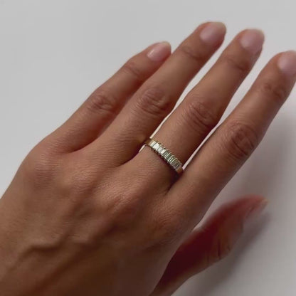 Diamond Baguette Band