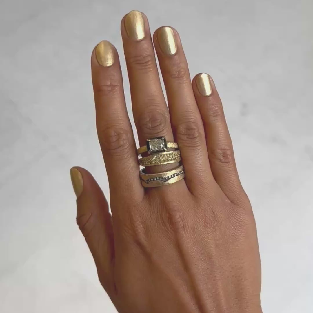 アクセサリー VAINON Cracked Ring 2855de5e7cc64a92a5452fccb192e8