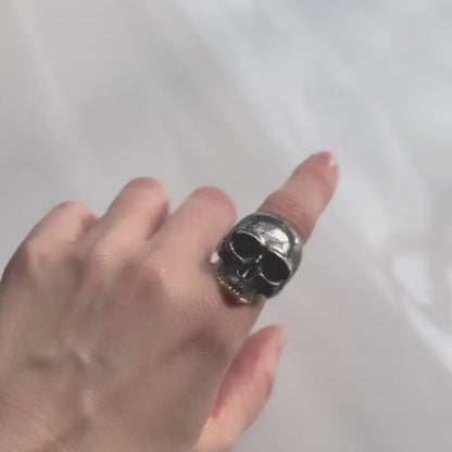 Black Skull Ring