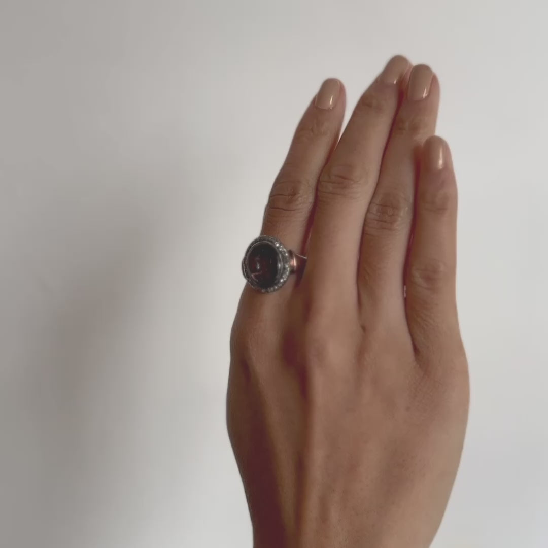 Vintage Antique Minerva Intaglio Ring – ESQUELETO