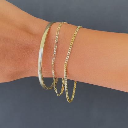 Thick Curb Chain Bracelet