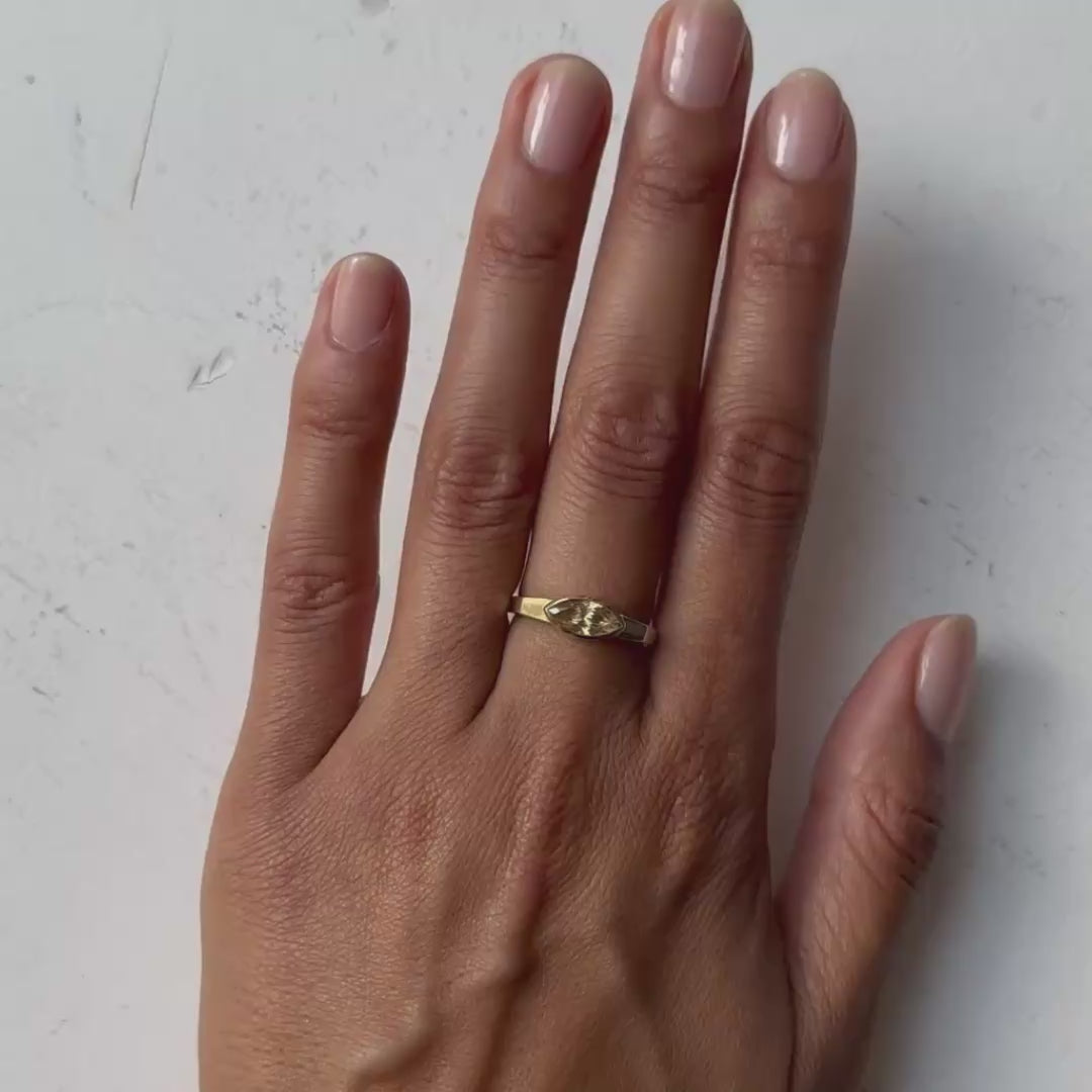Honey Diamond Mojave Ring
