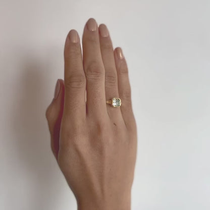 Fancy Yellow Diamond Ring