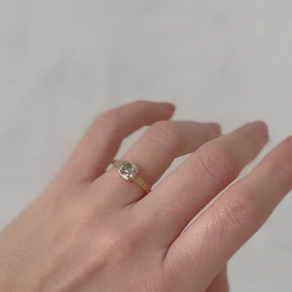 Champagne Diamond Mojave Ring