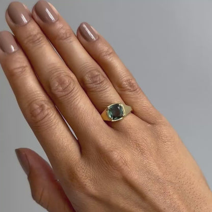 Green Lagoon Empire Ring