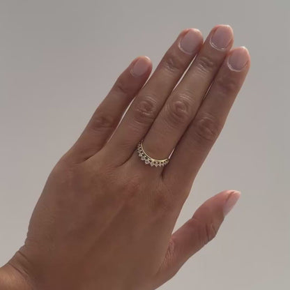 Big Crown Diamond Ring