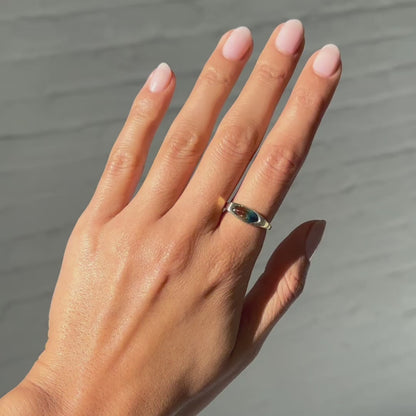 Oasis Sapphire Marquise Ring