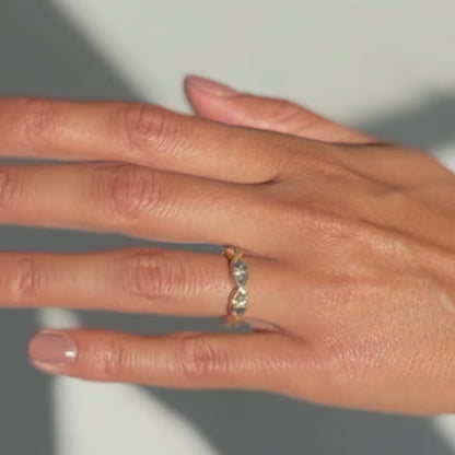 Desert Crown Eternity Band