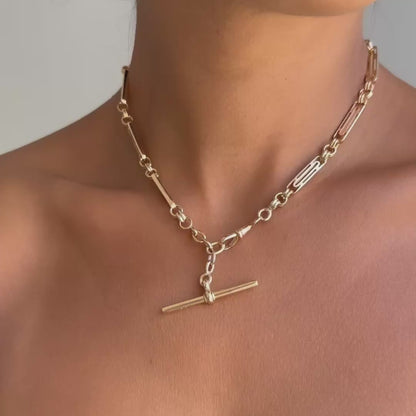 Trombone Gold Albert Chain