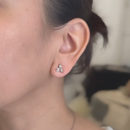 Diamond Cluster Studs
