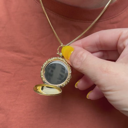 Antique Pocket Watch Gold Locket