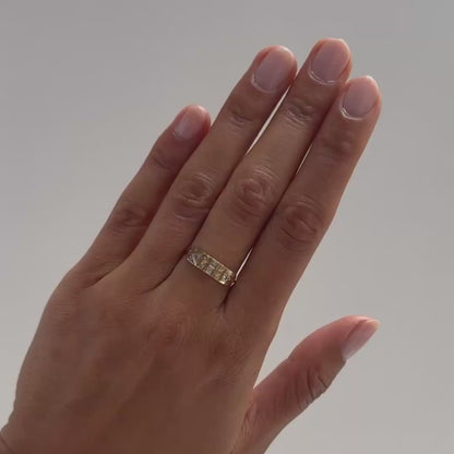 Diamond Totem Ring