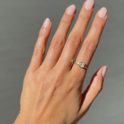 Cushion Diamond Mojave Ring