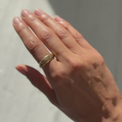 Victorian Diamond Star Ring