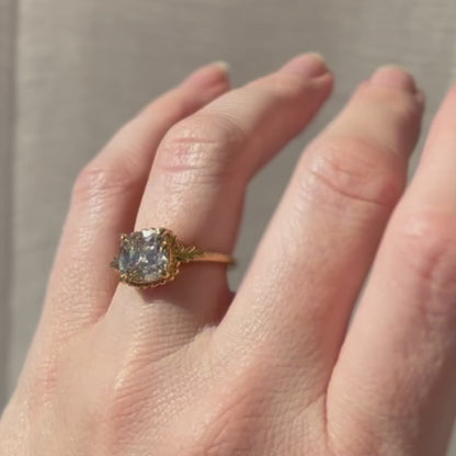 Cognac Wood Nymph Faye Ring