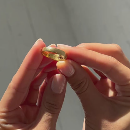 Quintet Star Diamond Ring