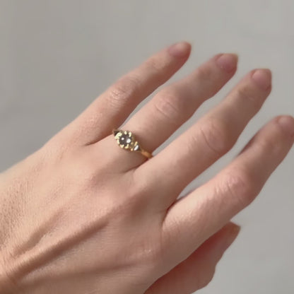 Small Speckled Cleopatra Ring