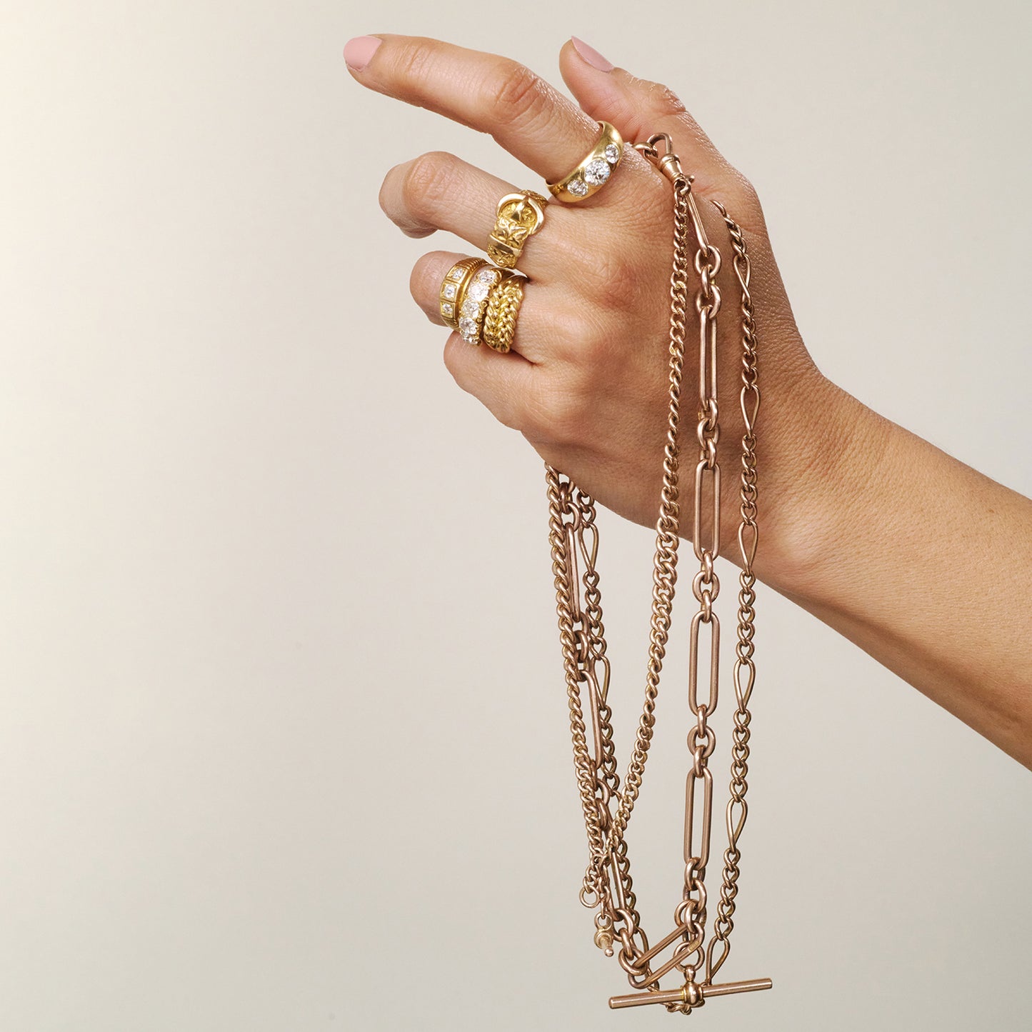 Edwardian Gold Albert Chain