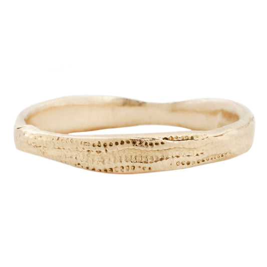 Lauren Wolf Jewelry - Yellow Gold Urchin Band