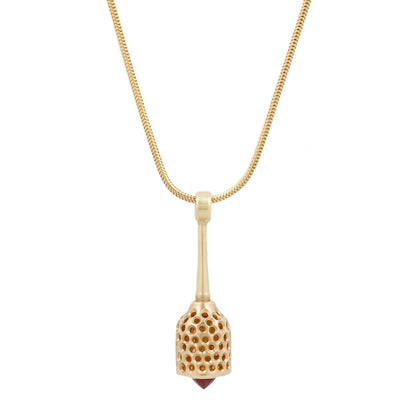 Ruby Pod Necklace