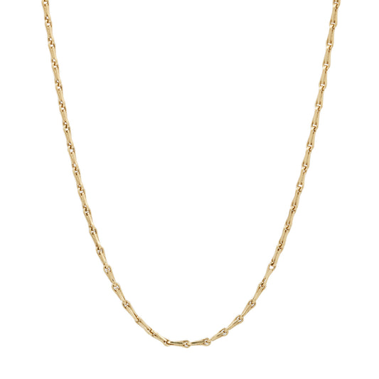 Lauren Wolf Jewelry Gold Barley Corn Chain 