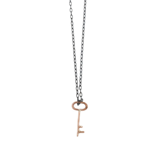 Luana Coonen Mixed Metal Key Necklace