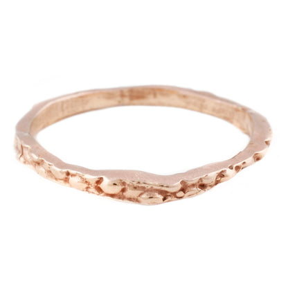 Lauren Wolf Jewelry Rose Gold Stingray Stacking Band
