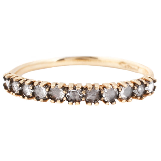 Half Eternity Antiquey Diamond Ring