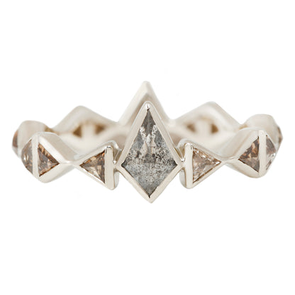 Lauren Wolf Isosceles Diamond Eternity Band