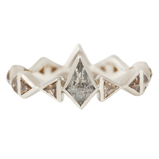 Lauren Wolf Isosceles Diamond Eternity Band