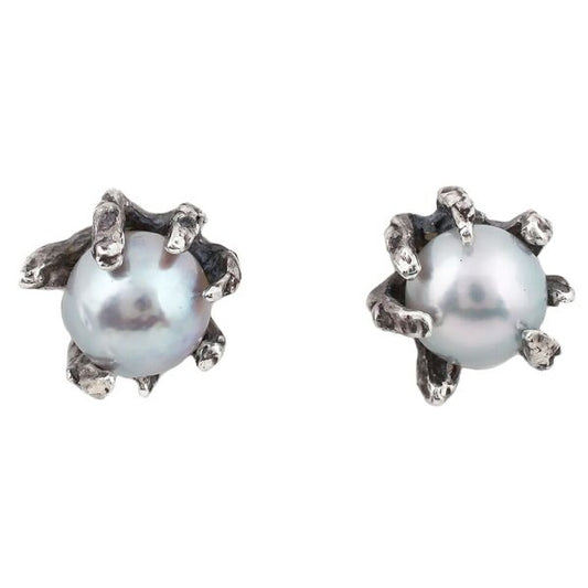 Stingray Akoya Pearl Studs