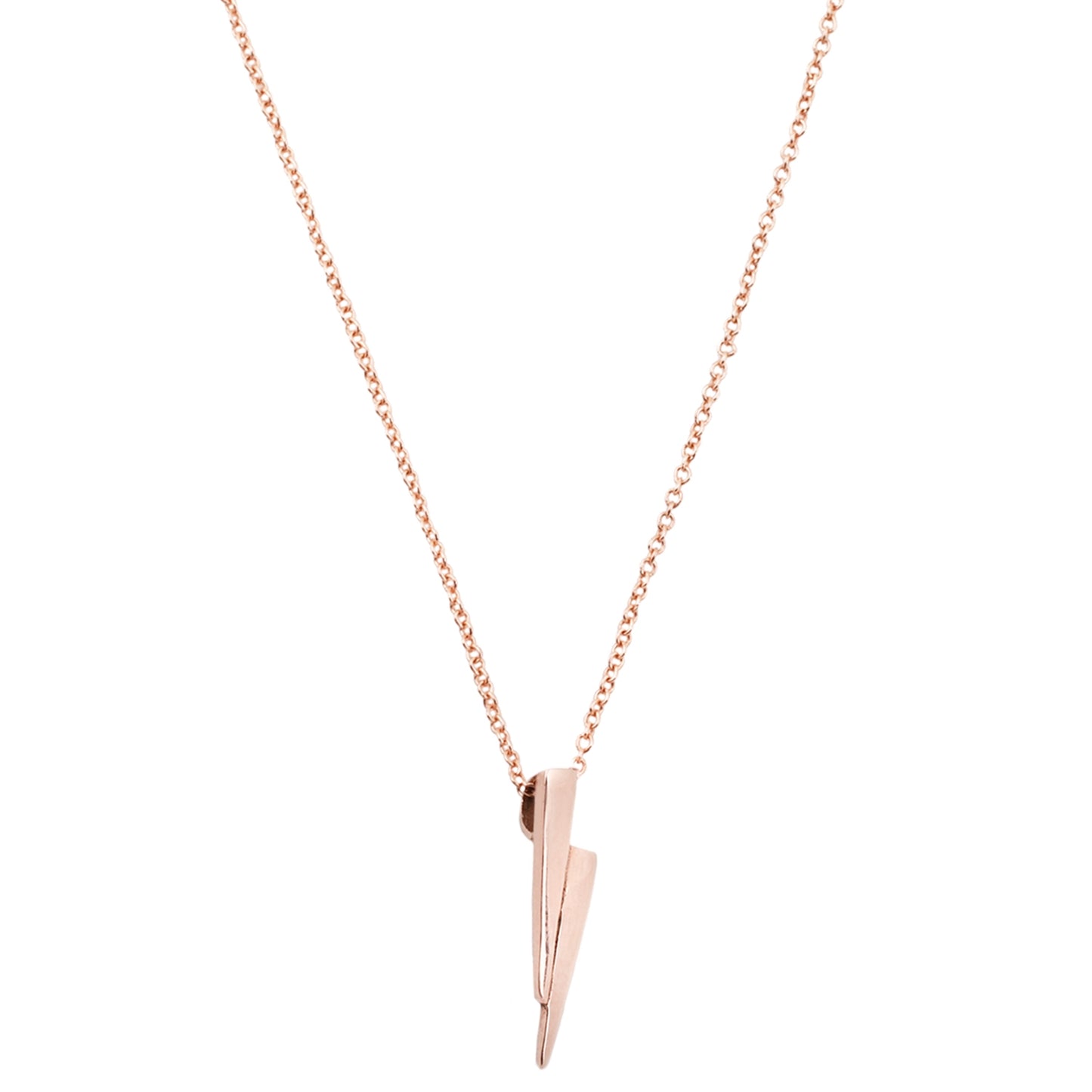 Rose Gold Razor Necklace