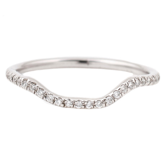 Lauren Wolf White Gold White Diamond Eternity Nesting Band