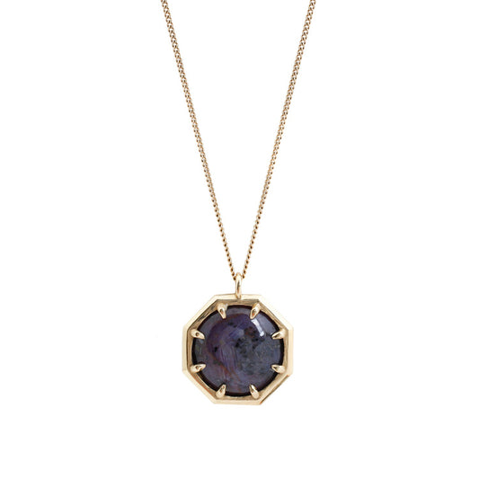 Ruby Cabochon Necklace