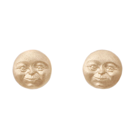 Anthony Lent Invisible Man In The Moon stud earrings