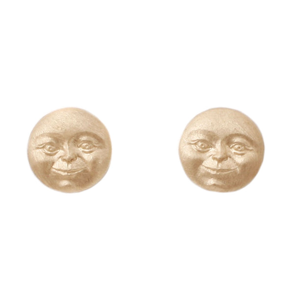 Anthony Lent Invisible Man In The Moon stud earrings